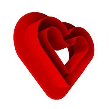 LEVEL HEARTS 35 Форма силиконовая