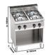 Плита газова GGM Gastro GHB879M