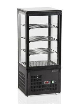 Холодильна вітрина TEFCOLD UPD-80-I Black