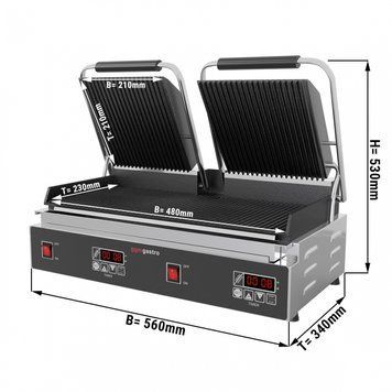 Гриль контактный GGM GASTRO DKGJ542