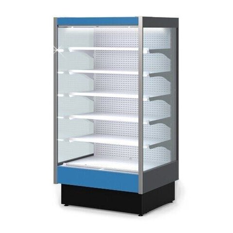 Холодильная горка (регал) Свитязь Q 100 ВС SG GOLFSTREAM с закаленным стеклом 6мм - 1