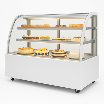 Витрина холодильная HURAKAN HKN-LPD210 WHITE
