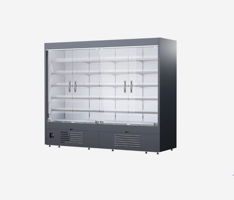 Пристінна вертикальна холодильна вітрина (регал) Juka ADХ250 (без бічних панелей)