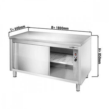 Стол тепловой GGM Gastro WSSA186