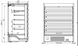 Пристенная вертикальная холодильная витрина (регал) Juka ADI125 (без боковых панелей) - 3