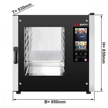 Пароконвектомат GGM Gastro BB646N-TP