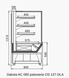 Кондитерская витрина Dakota AC 080 patisserie OS 137-DLA 1440 Технохолод - 2