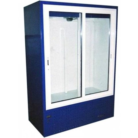 Шафа холодильна демонстраційна АЙСТЕРМО ШХС-1.4, розсувні двері