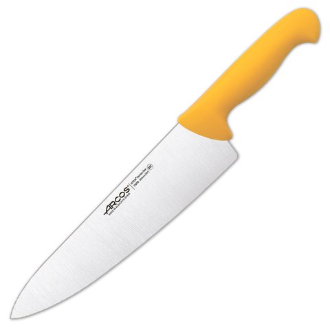 290800 Нож поварской 250 мм серия "2900" желтый