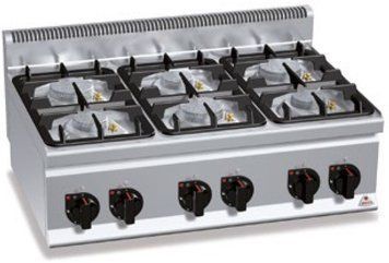 Плита газова BERTOS G6F6BPW