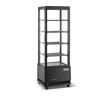 Холодильная витрина GoodFood RT128L черная