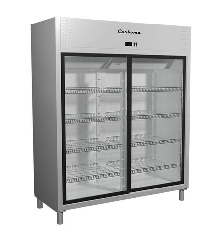 Холодильный шкаф R1400К INOX Carboma POLUS (Россия)