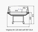 Вітрина самообслуговування Virginia AK 120 deli self 097-DLA 1250 Технохолод - 2