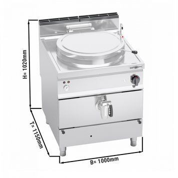 Котел пищеварочный GGM Gastro EKB899HI200