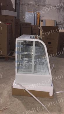 Витрина холодильная RTW100L GoodFood Premium белая + Бесплатная доставка на отделение НП