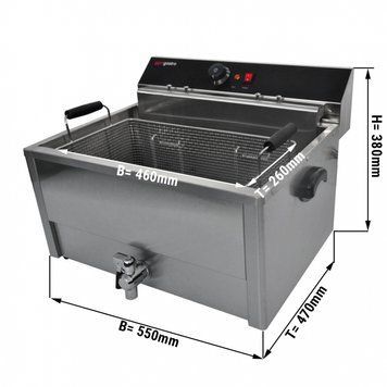 Фритюрниця GGM Gastro EFJ-30