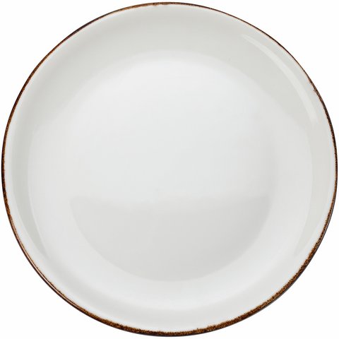 HA-GL-ZT-19-DZ Тарелка круглая 19 см, цвет белый (Gleam), серия "Harmony"