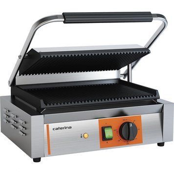 Гриль контактный "Panini" (верх и низ рифленные) Stalgast 742038