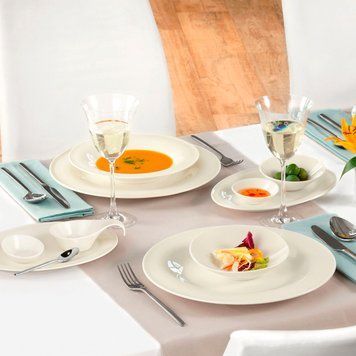 725343 Тарілка овальна 24 см Gourmet-plate Organic M5319 серія "Maxim"