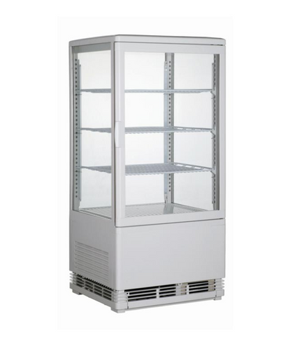 RT68L GoodFood Вітрина холодильна біла + Безкоштовна доставка на відділення НП