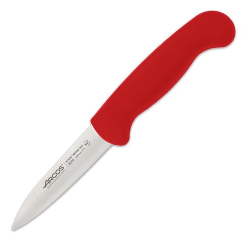 290022 Нож для чистки 85 мм серия "2900" красный