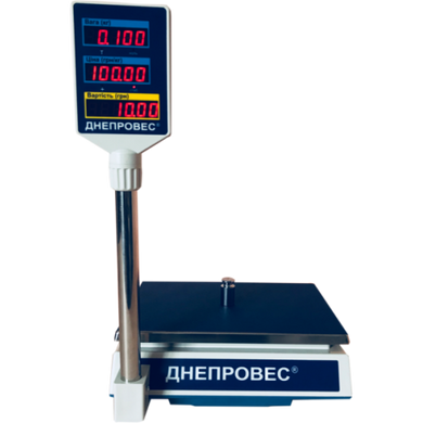 Весы торговые ДНЕПРОВЕС ВТД-РС-15