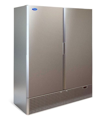 Холодильный шкаф Капри 1,12М МХМ (нержавейка)