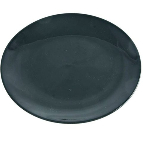 750016 Тарелка круглая 18 см черная серия "Fudo"