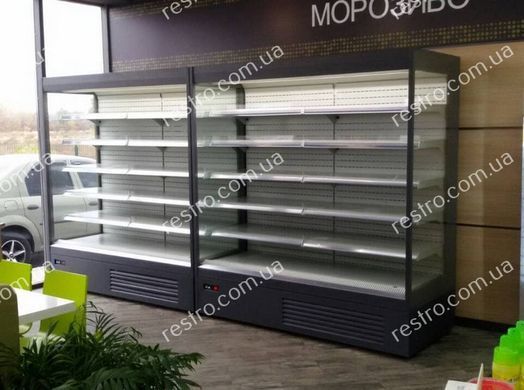 Холодильна гірка (Регал) UBC AURA 1,88 850мм з розпашними дверима