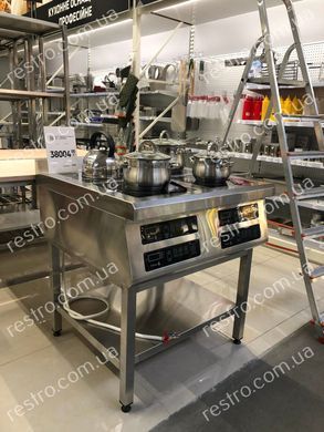 ПЛИТА ИНДУКЦИОННАЯ 4-Х КОНФОРОЧНАЯ НАПОЛЬНАЯ TEHMA 3,5кВткВт 800*900*850