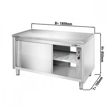 Стол тепловой GGM Gastro WDR187