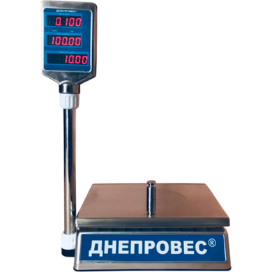 Весы торговые ДНЕПРОВЕС ВТД-ЕЛС-30