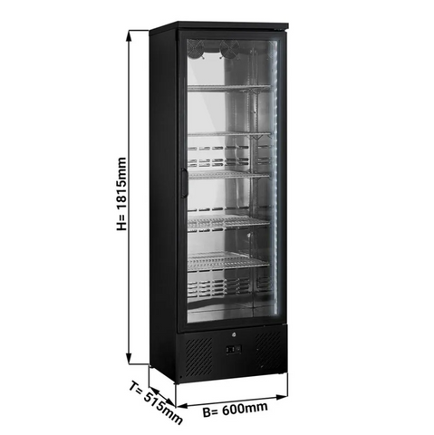 Шкаф холодильный демонстрационный GGM GASTRO FKSG651N