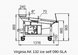 Вітрина самообслуговування Virginia AK 132 ice self 090-SLA 2500 Технохолод - 2