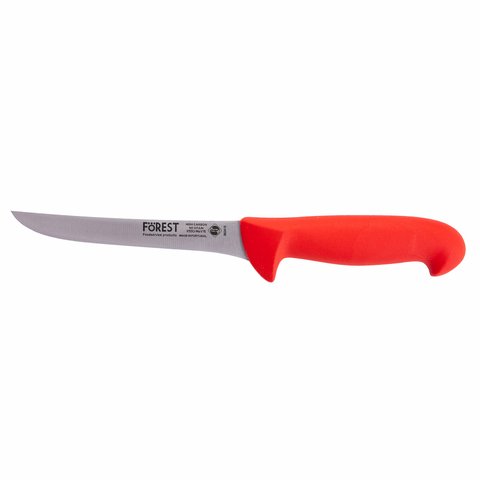 362414 Нож отделочный 140 мм красный