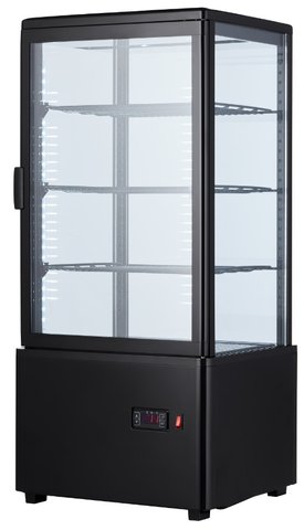 Шафа-вітрина холодильна REEDNEE RT78L black