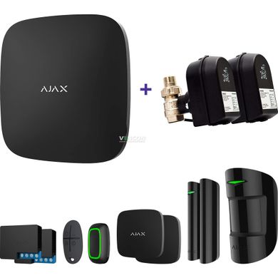 Система защиты от протечки воды Ajax StarterKit + кран с электроприводом Honeywell 220 Duo + Бесплатная доставка