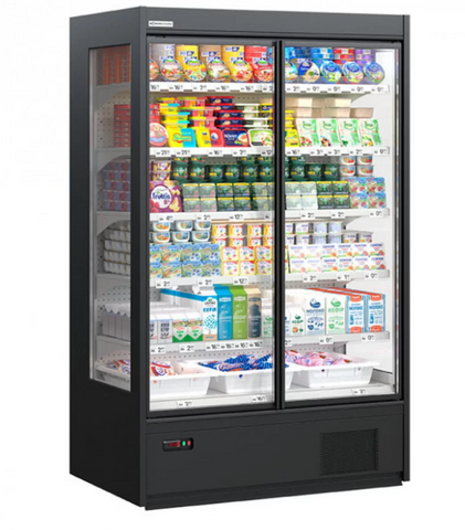 Холодильная горка Cooles SlimDeck 2500 Modern Expo Двери
