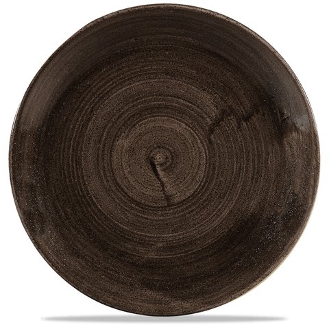 PAIBEV111 Тарелка круглая 28,8 см цвет Iron Black серия "STONECAST PATINA"