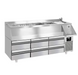 Холодильный стол для бара GGM Gastro BGKF235#3#SBBGKF12 - 2