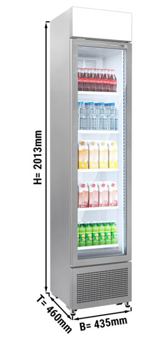 Шкаф холодильный демонстрационный GGM GASTRO GK175UG