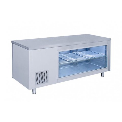 Холодильний стіл KTGFF178 GGM Gastro (скляний фасад)