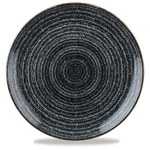 SPCBEVP61 Тарелка круглая 16,5 см серия "Studio Prints Homespun Charcoal Black"